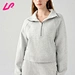 Stay comfy and stylish in our oversized half zip sweatshirt. Made from soft, durable materials, it's perfect for casual wear. Shop now!